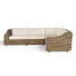 Messina Outdoor 3-Piece Sectional - Chunky Sand Woven
