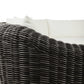 Messina Outdoor 3-Piece Sectional - Chunky Charcoal Woven