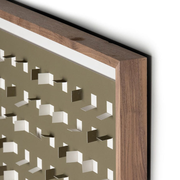 See Through Olive by FH Art Studio - Rustic Walnut