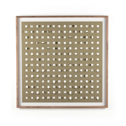 See Through Olive by FH Art Studio - Rustic Walnut