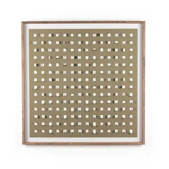 See Through Olive by FH Art Studio - Rustic Walnut