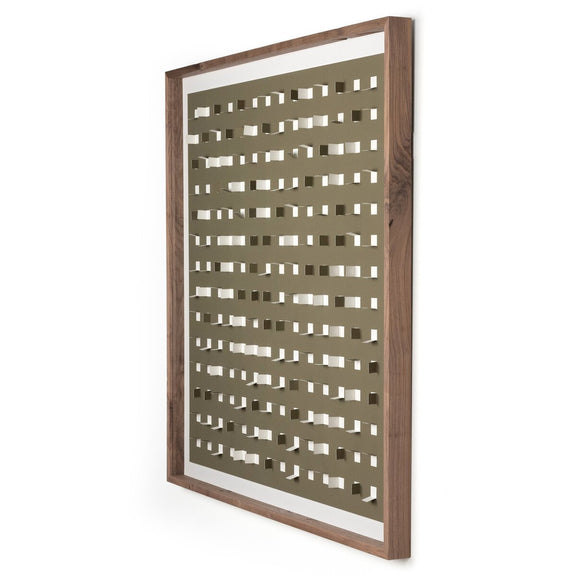 See Through Olive by FH Art Studio - Rustic Walnut