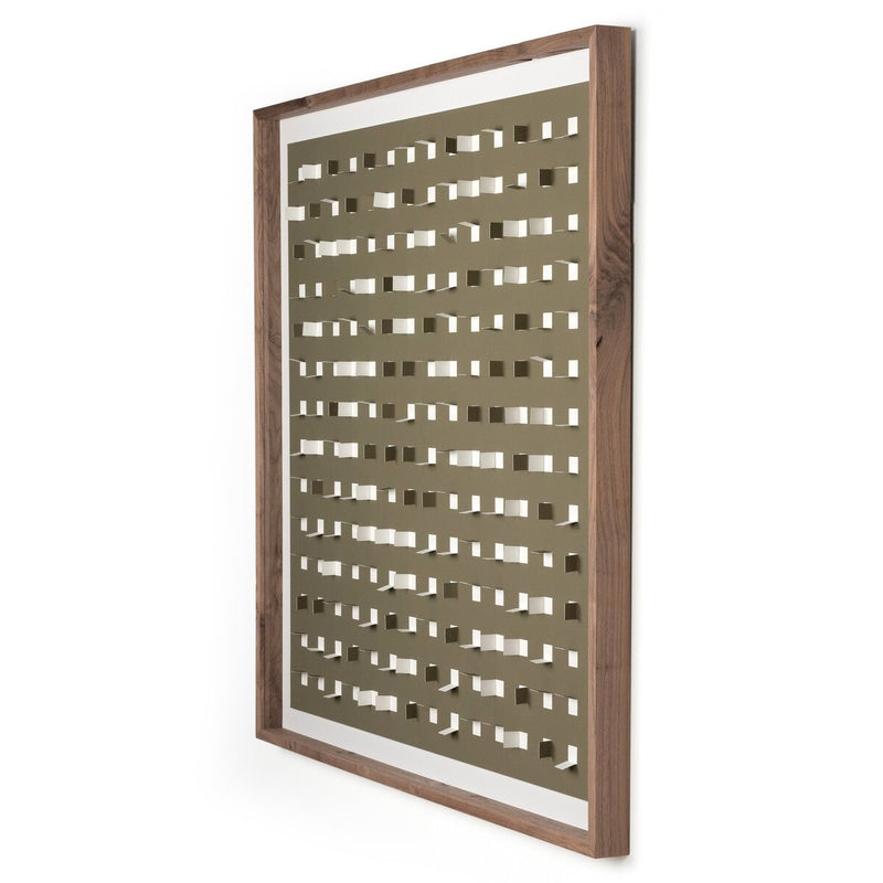 See Through Olive by FH Art Studio - Rustic Walnut