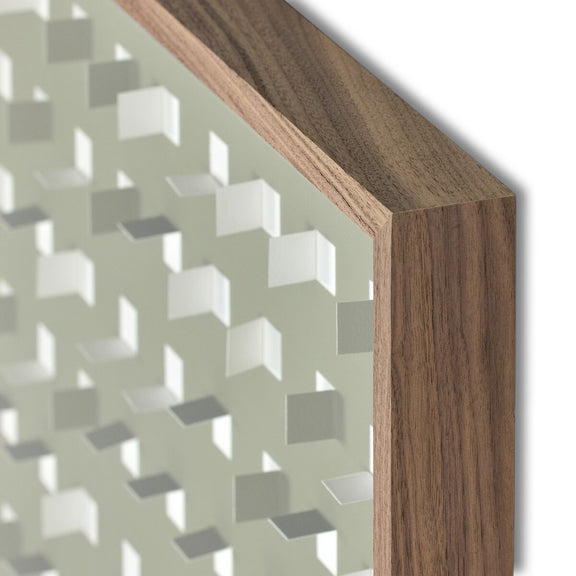 See Through Olive by FH Art Studio - Rustic Walnut