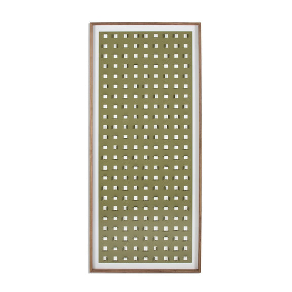 See Through Olive by FH Art Studio - Rustic Walnut