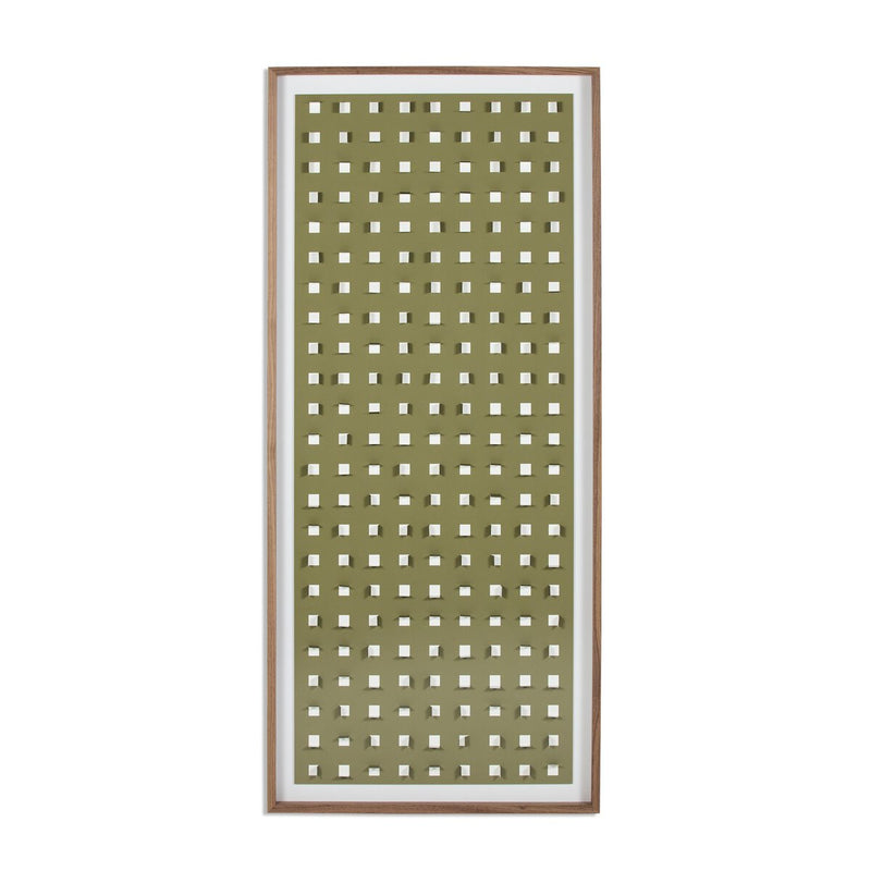See Through Olive by FH Art Studio - Rustic Walnut