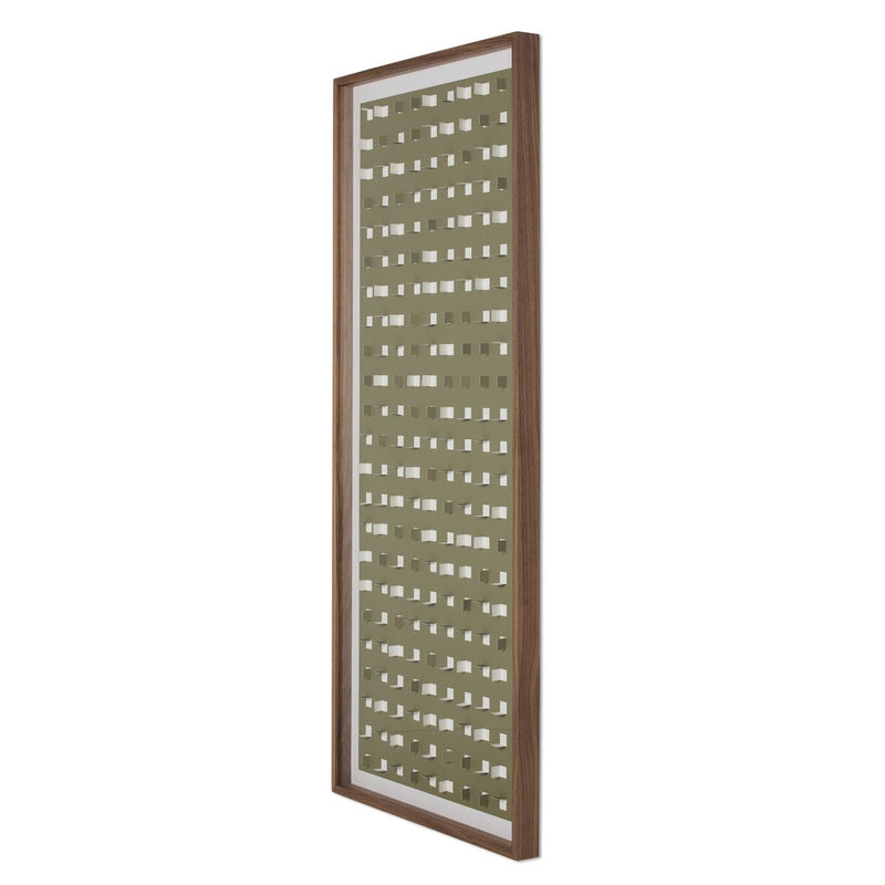 See Through Olive by FH Art Studio - Rustic Walnut