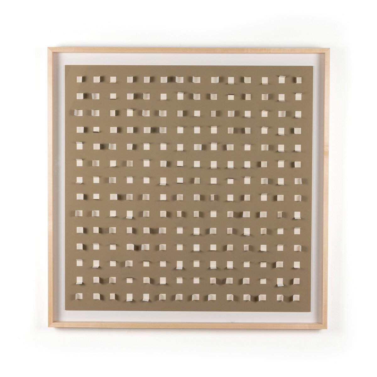 See Through Taupe by FH Art Studio - Natural Maple