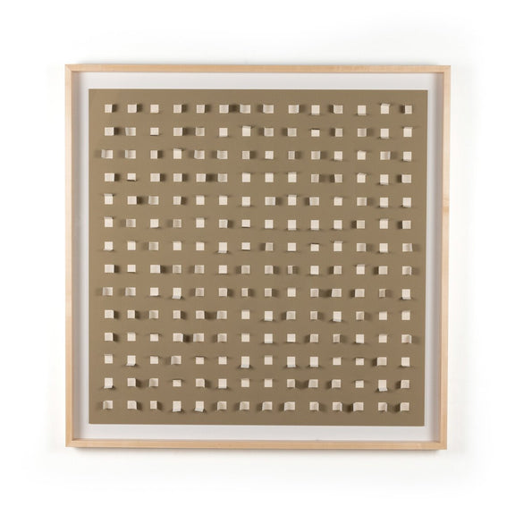 See Through Taupe by FH Art Studio - Natural Maple