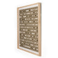See Through Taupe by FH Art Studio - Natural Maple