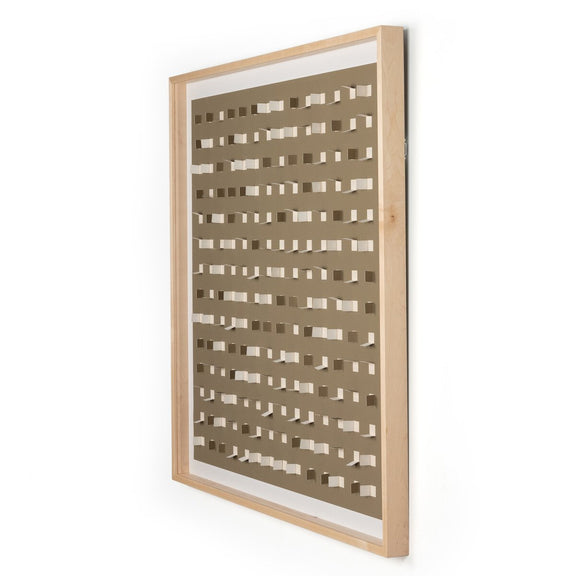 See Through Taupe by FH Art Studio - Natural Maple