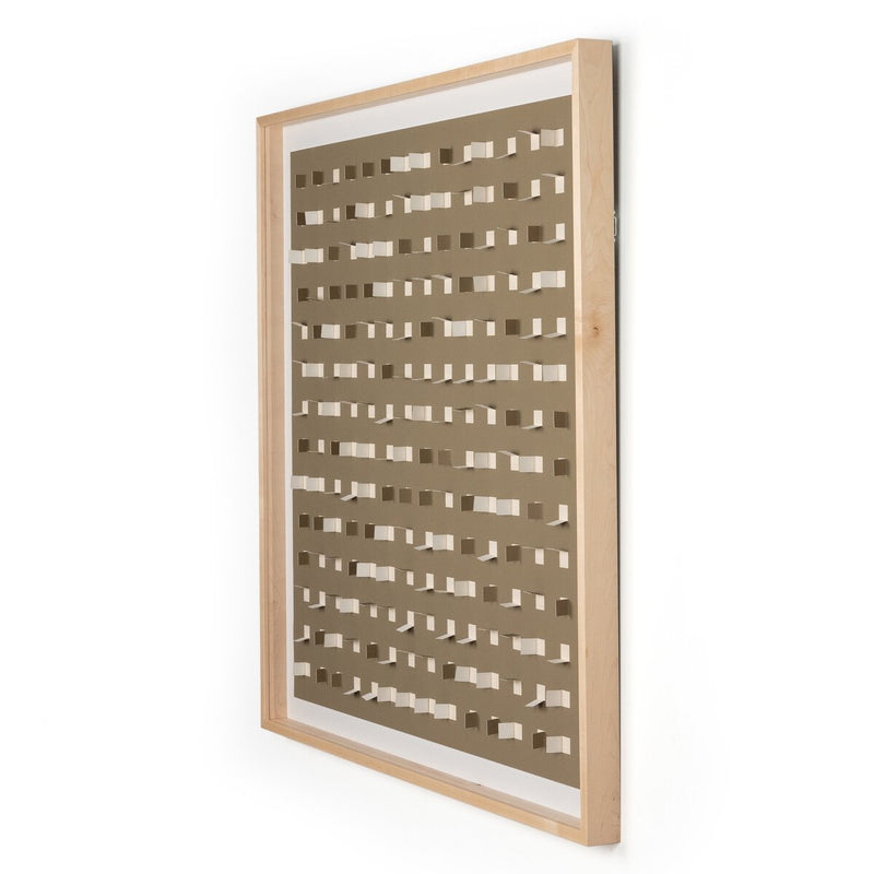 See Through Taupe by FH Art Studio - Natural Maple