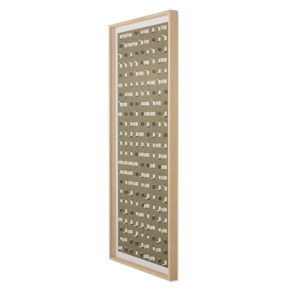 See Through Taupe by FH Art Studio - Natural Maple
