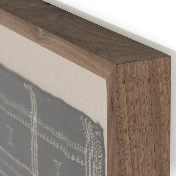 Bhujodi Textile 1 - Chocolate & Rustic Walnut