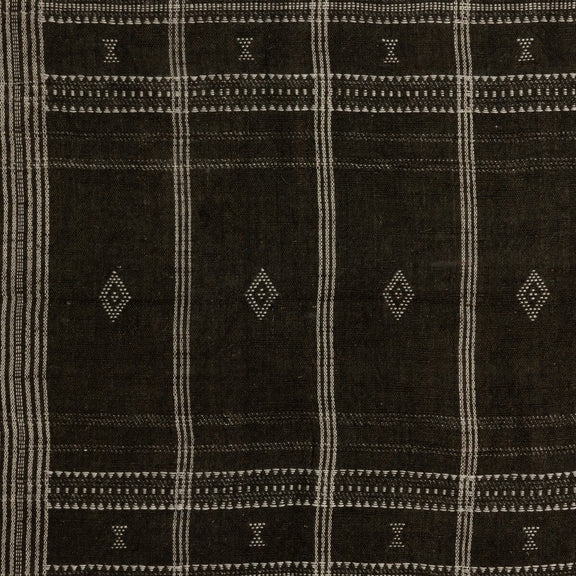 Bhujodi Textile 1 - Chocolate & Rustic Walnut