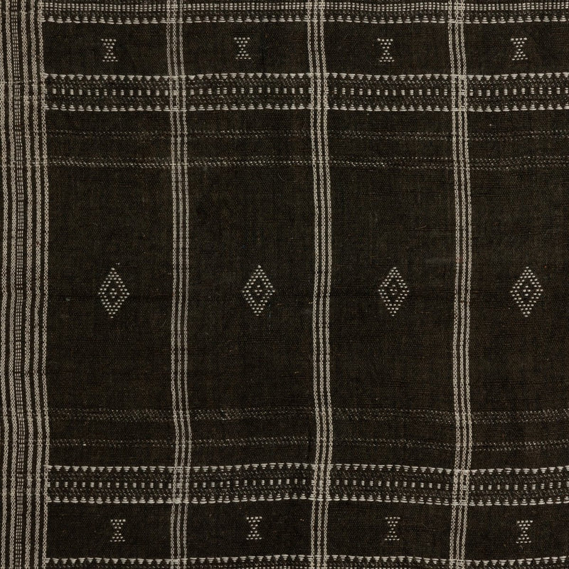 Bhujodi Textile 1 - Chocolate & Rustic Walnut
