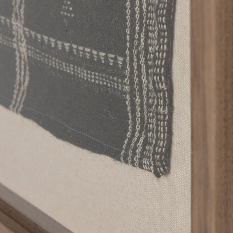 Bhujodi Textile 1 - Chocolate & Rustic Walnut