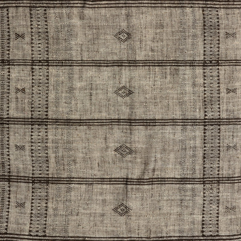 Bhujodi Textile 1 - Mocha & Black Maple