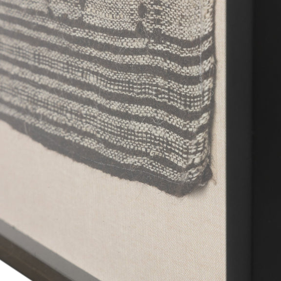 Bhujodi Textile 1 - Mocha & Black Maple