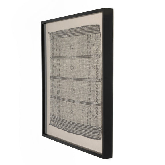 Bhujodi Textile 1 - Mocha & Black Maple