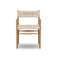 Lomas Outdoor Dining Armchair - Natural Teak
