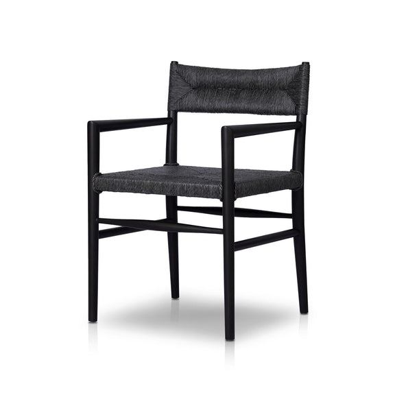 Lomas Outdoor Dining Armchair - Black Teak