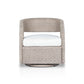 Hawkins Outdoor Swivel Chair - Vintage White