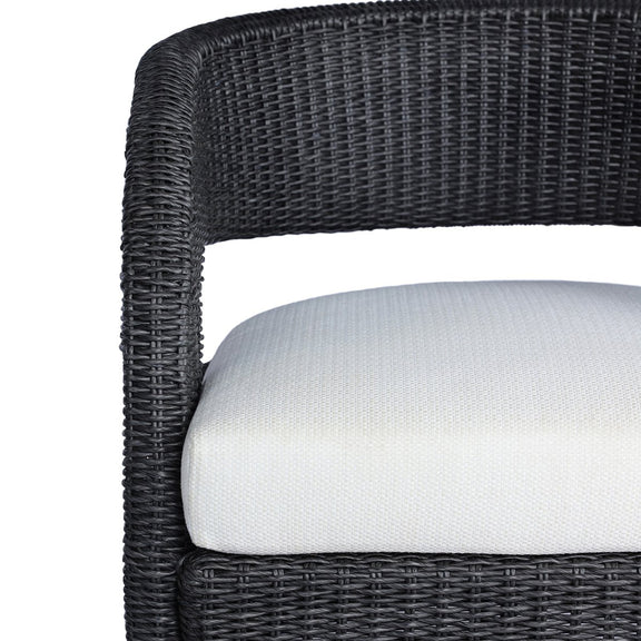 Hawkins Outdoor Swivel Chair - Vintage Coal