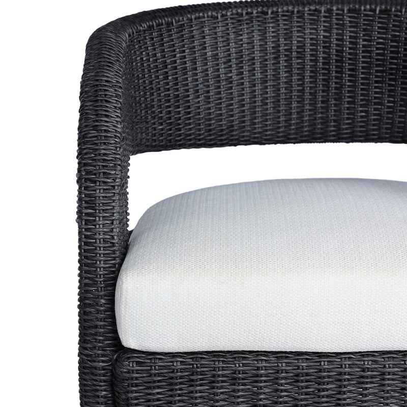 Hawkins Outdoor Swivel Chair - Vintage Coal