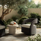 Hawkins Outdoor Swivel Chair - Vintage Coal