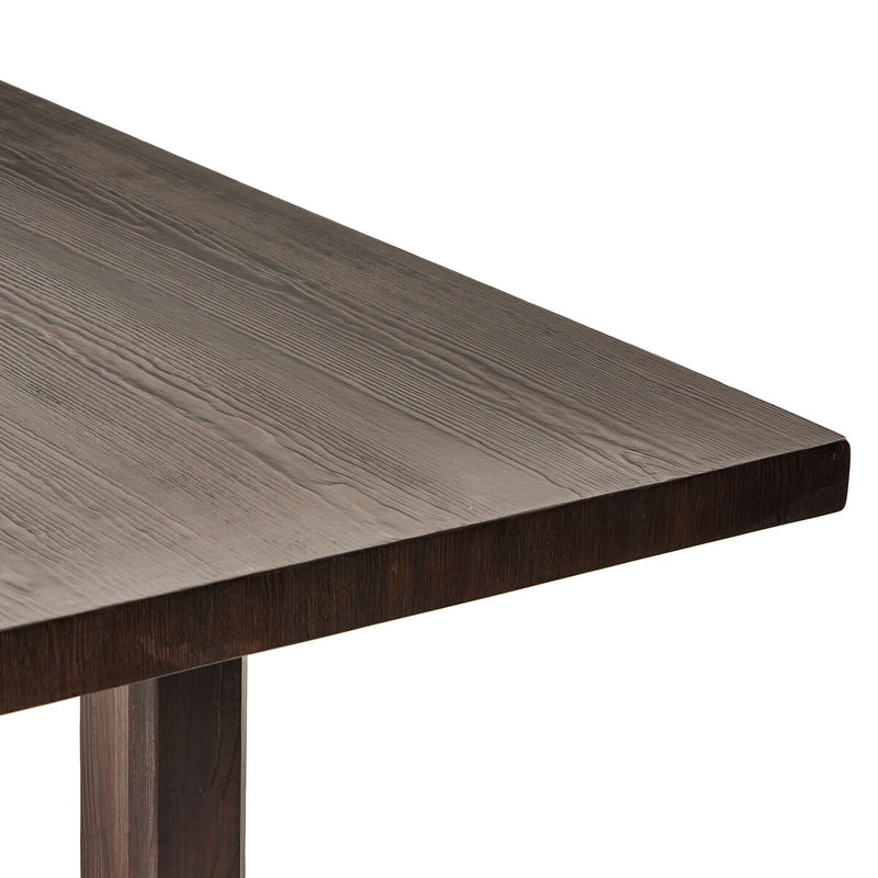 The Arch Dining Table - Medium Brown Fir Veneer