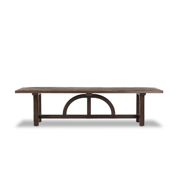 The Arch Dining Table - Medium Brown Fir Veneer