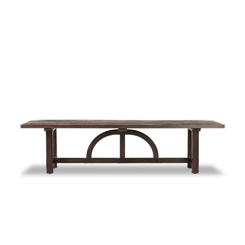 The Arch Dining Table - Medium Brown Fir Veneer