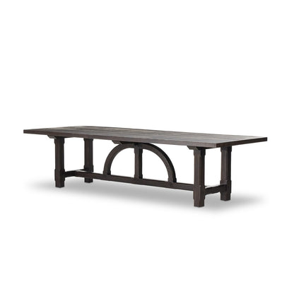The Arch Dining Table - Medium Brown Fir Veneer