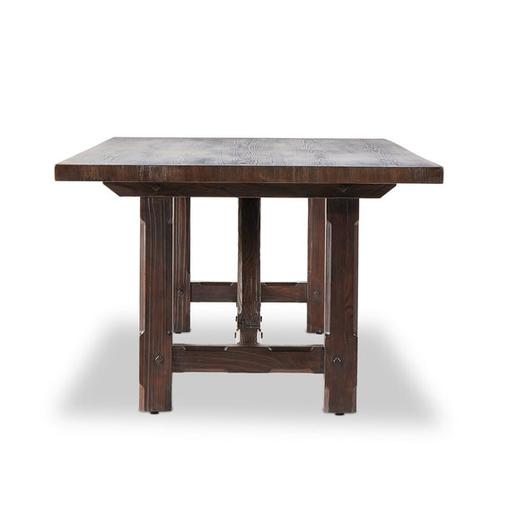 The Arch Dining Table - Medium Brown Fir Veneer