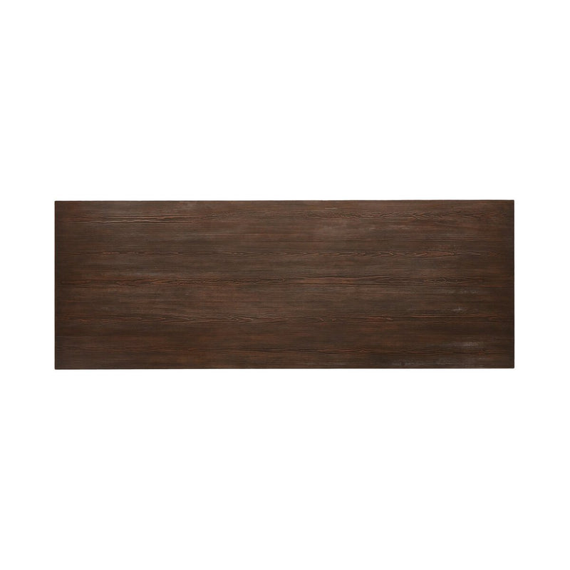 The Arch Dining Table - Medium Brown Fir Veneer