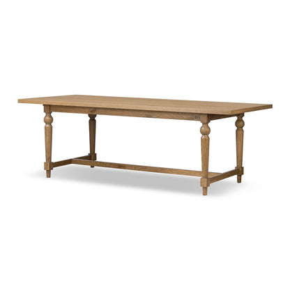 Blinn Extension Dining Table - Worn Oak Veneer