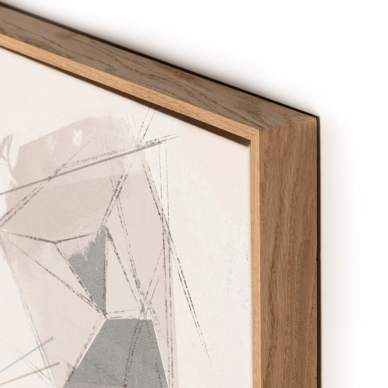 Escalate Diptych by Coup d'Esprit - White Oak Floater