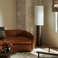 Haney Floor Lamp - Russet Mango