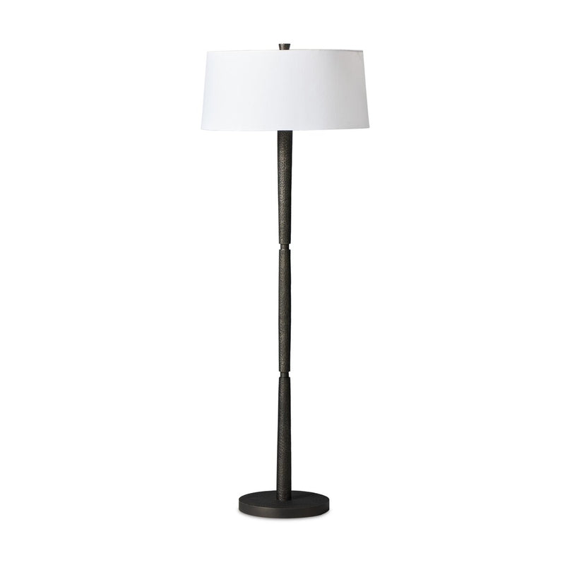 Fernando Floor Lamp - Forged Black Aluminum