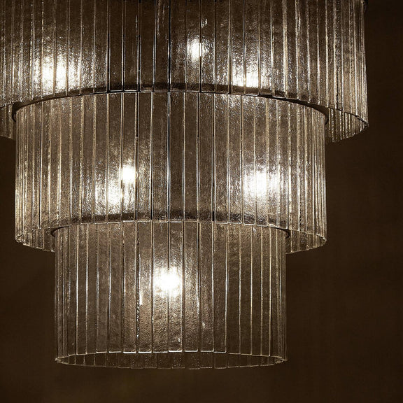 Meredith Large Chandelier - Antiqued Iron