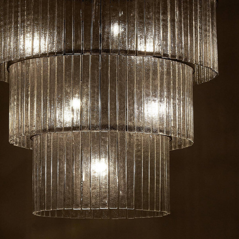 Meredith Large Chandelier - Antiqued Iron
