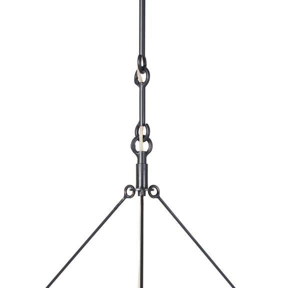 Meredith Large Chandelier - Antiqued Iron