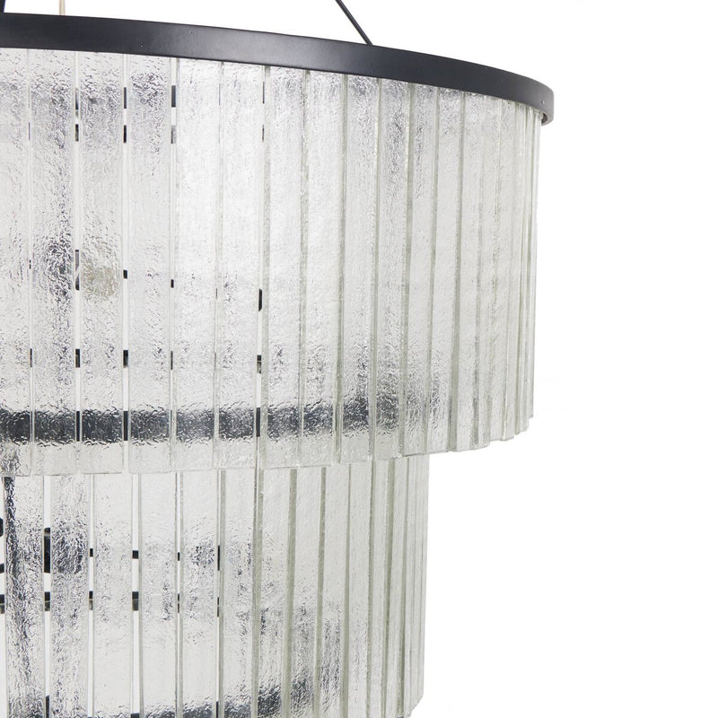 Meredith Large Chandelier - Antiqued Iron