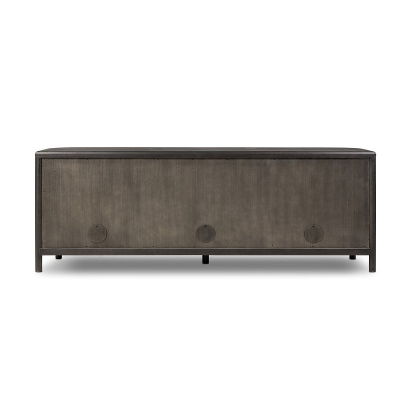Florent Sideboard - Smoked Black Solid