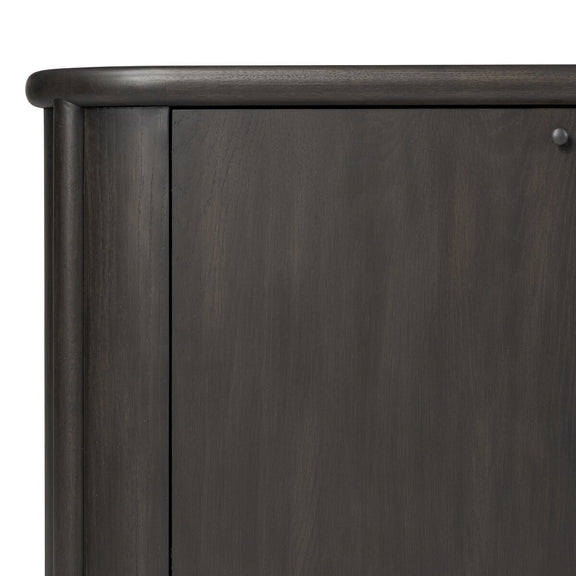 Florent Sideboard - Smoked Black Solid
