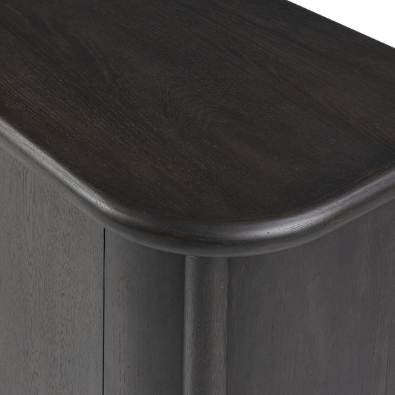 Florent Sideboard - Smoked Black Solid