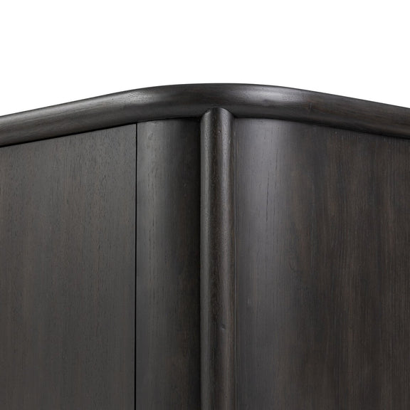 Florent Sideboard - Smoked Black Solid