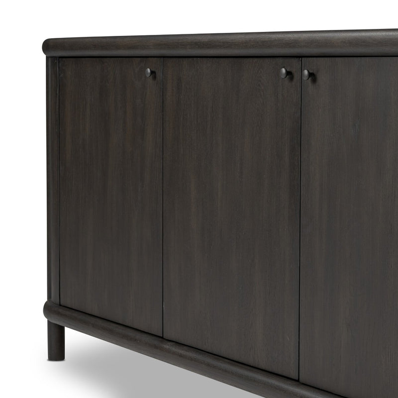 Florent Sideboard - Smoked Black Solid