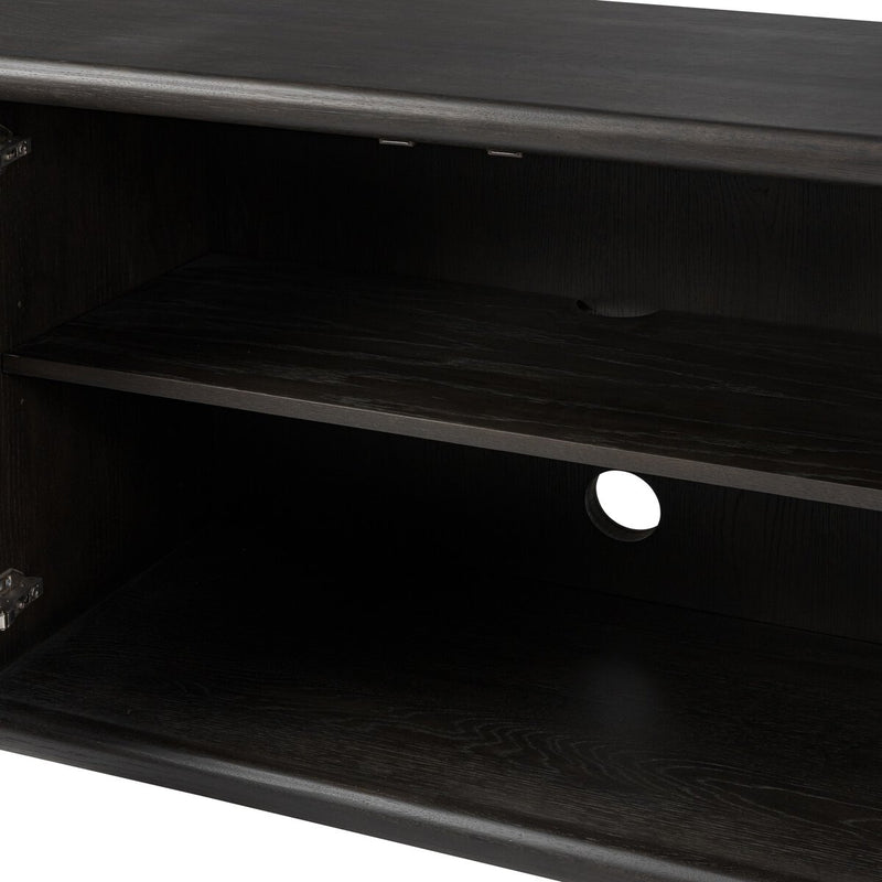 Florent Sideboard - Smoked Black Solid